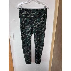 Krimson Klover Printed Leggings Sz M